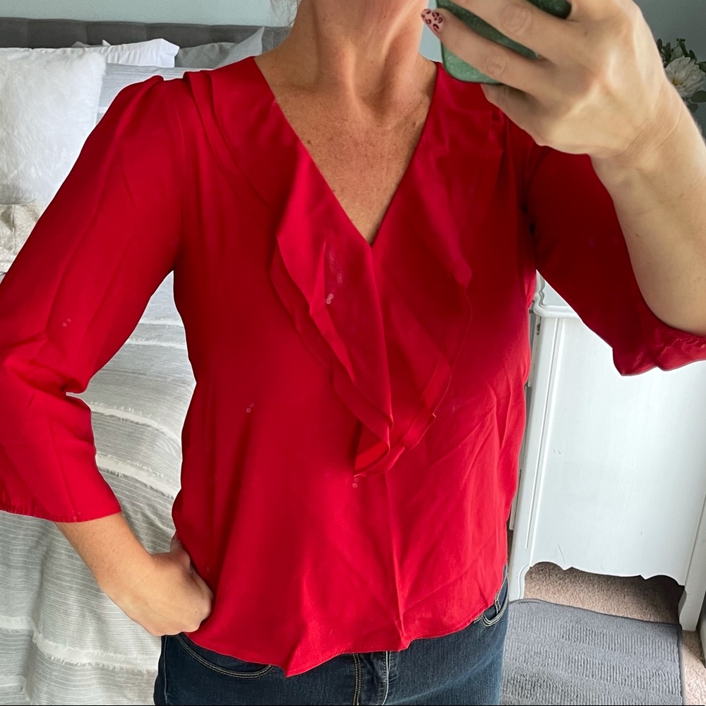 Ruffle Blouse